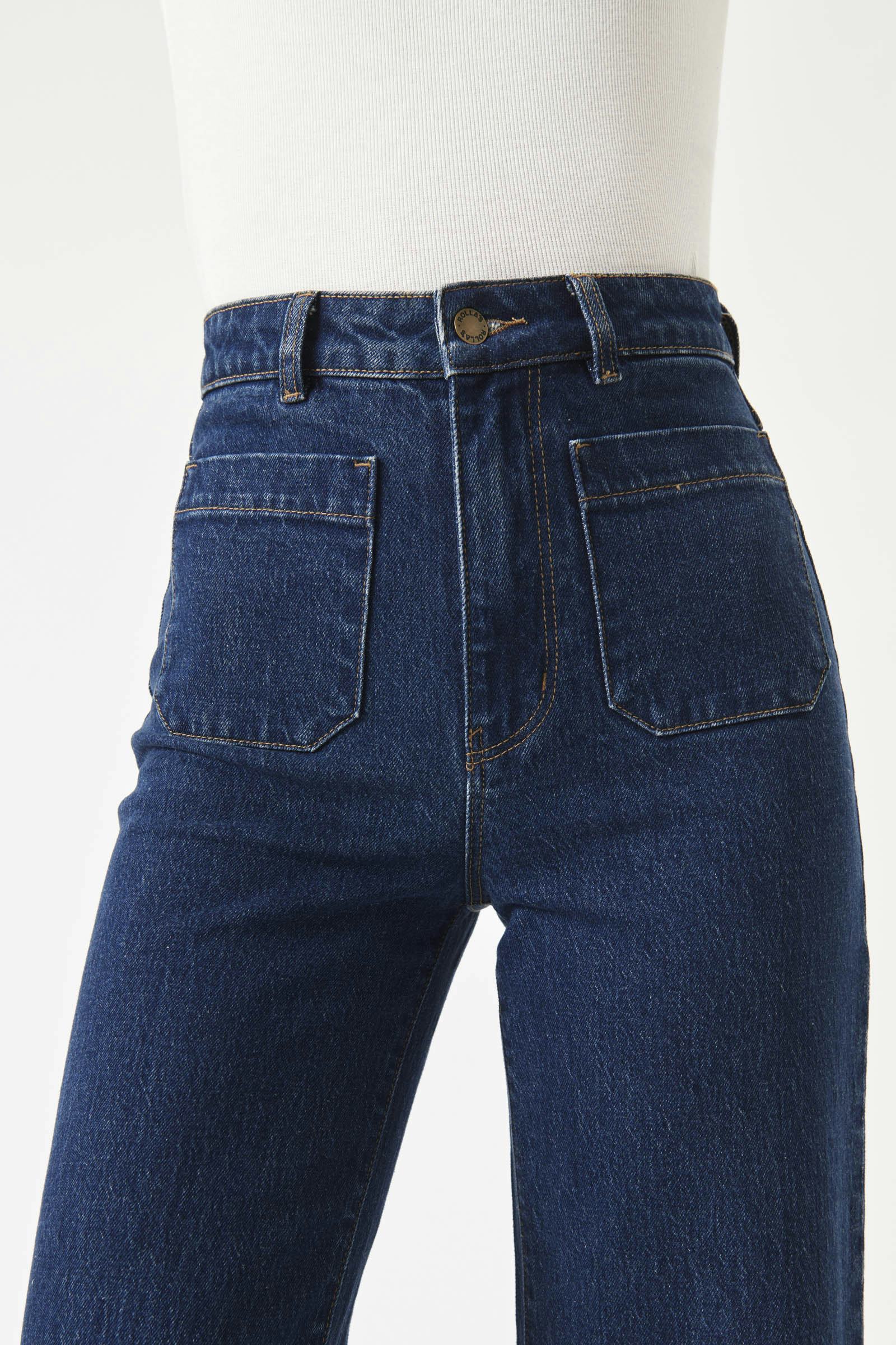 Sailor Ruby Blue Wide Long Eco Jean - Image 4