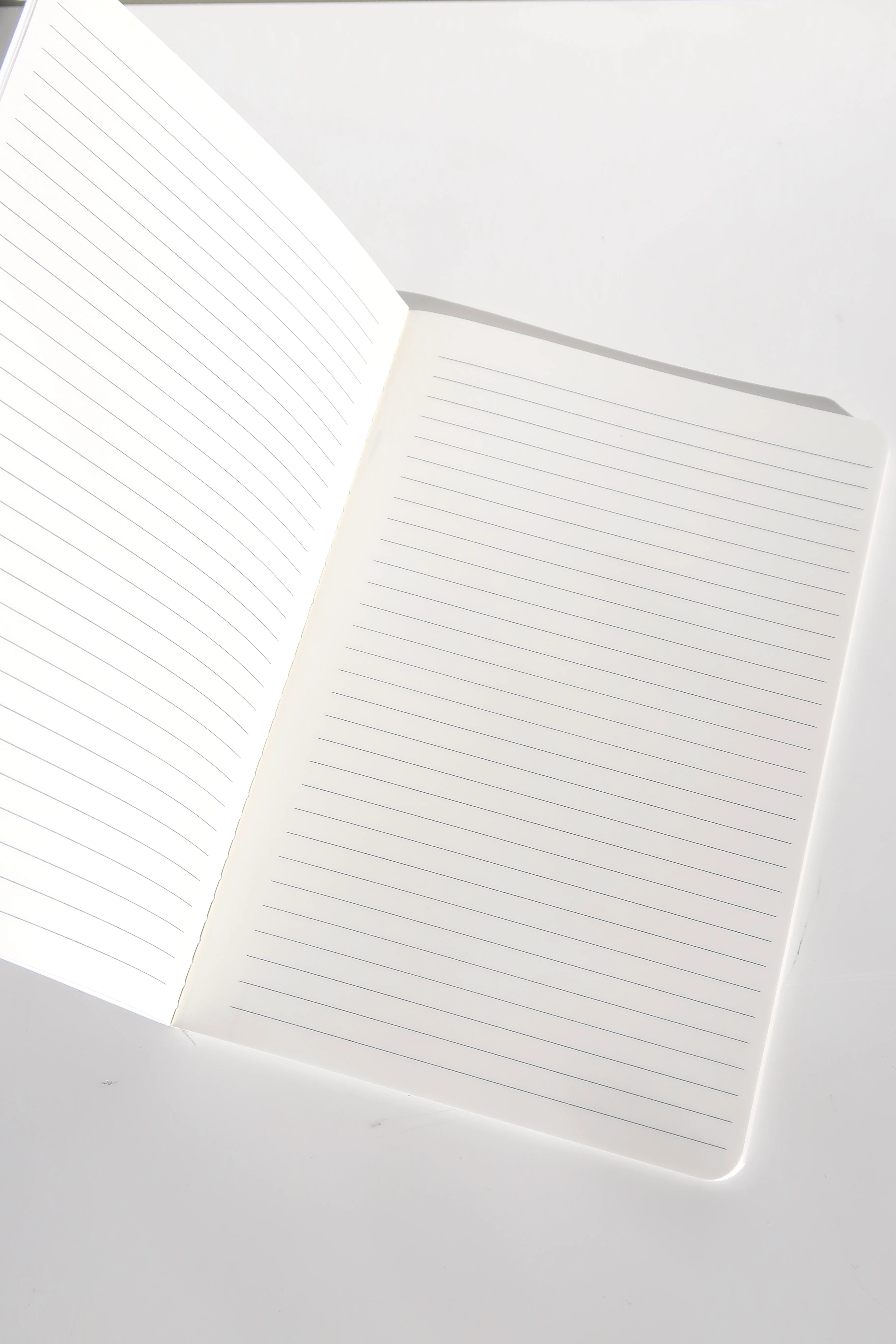 Scattered Notes White A5 Notebook - Image 2