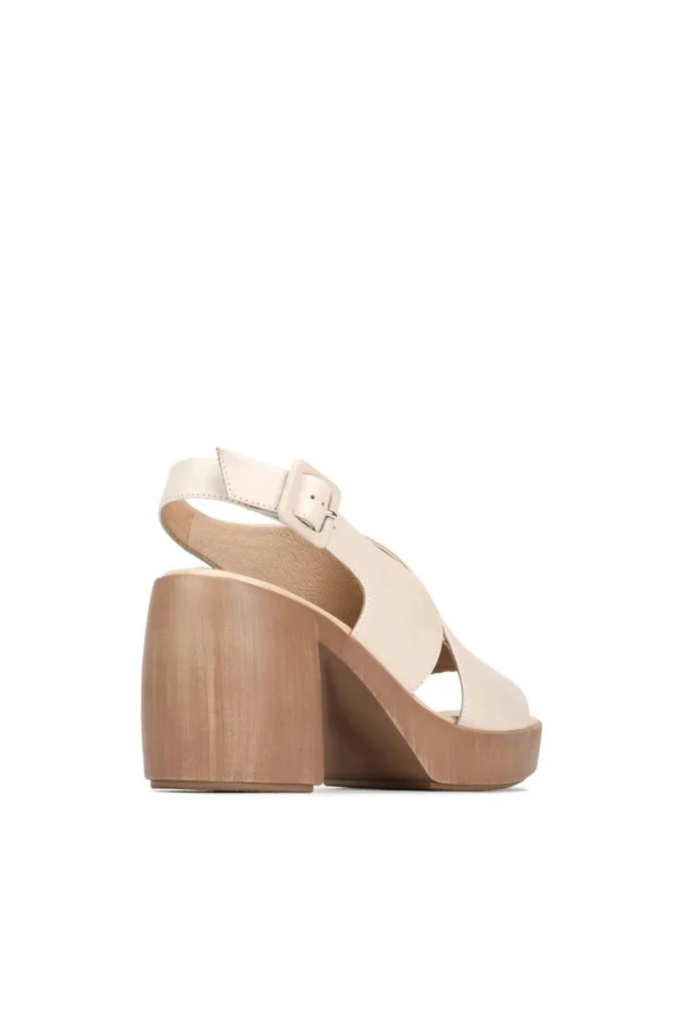 Spicer Birch Leather Covered Mid Block Heel - Image 4