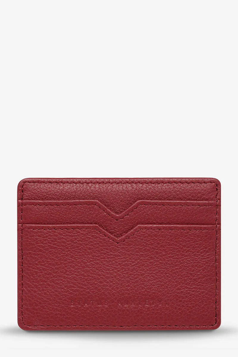 Together For Now Rouge Card Wallet - Image 4