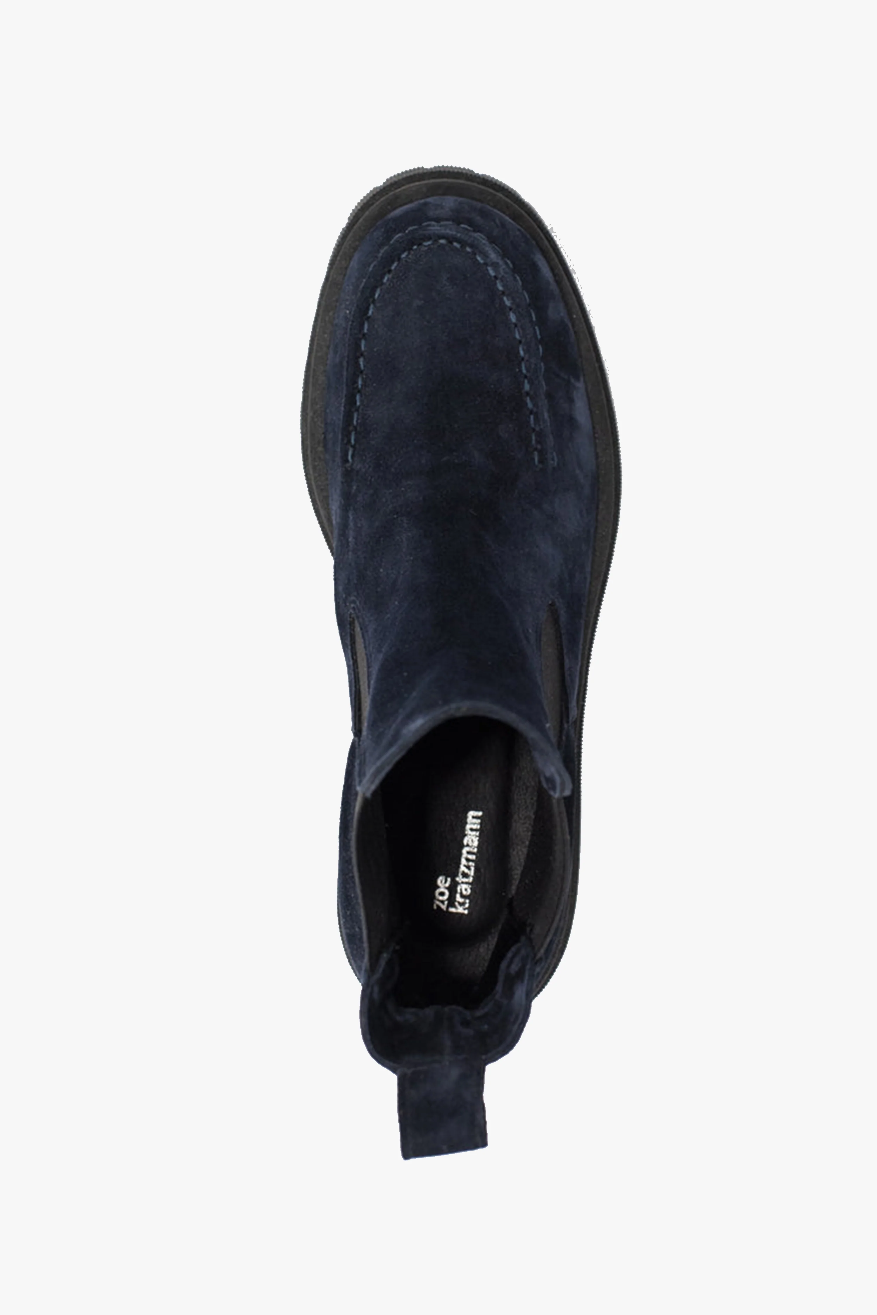 Vixen Blue Suede Chelsea Low Boot - Image 4