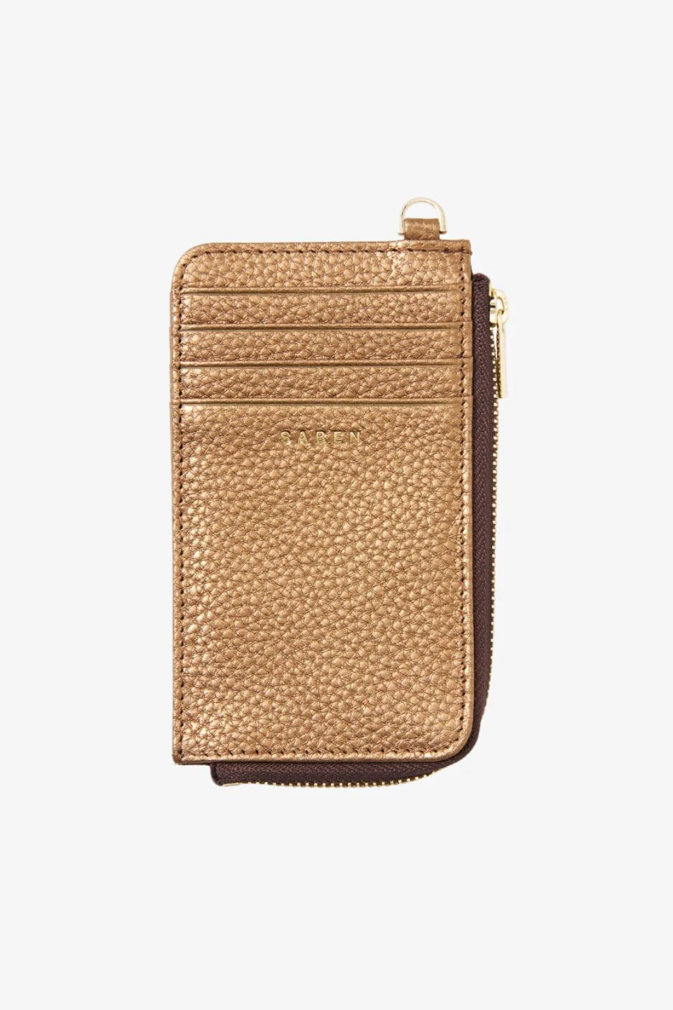 Winona Brushed Bronze Card Holder - Image 2