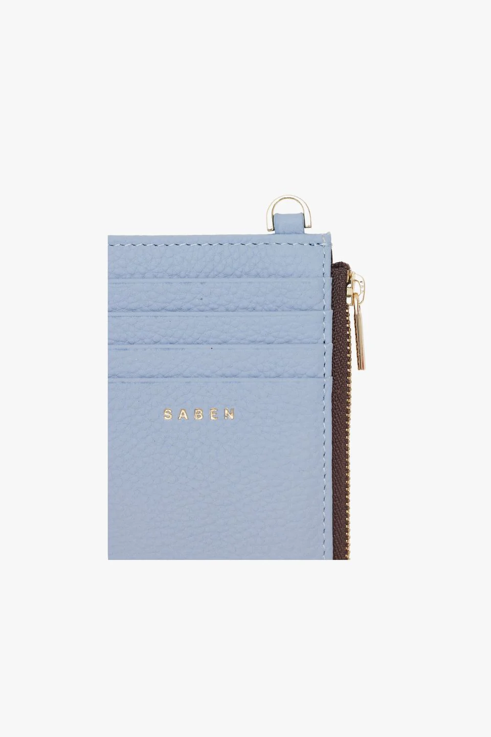 Winona Hydrangea Leather Card Holder - Image 3