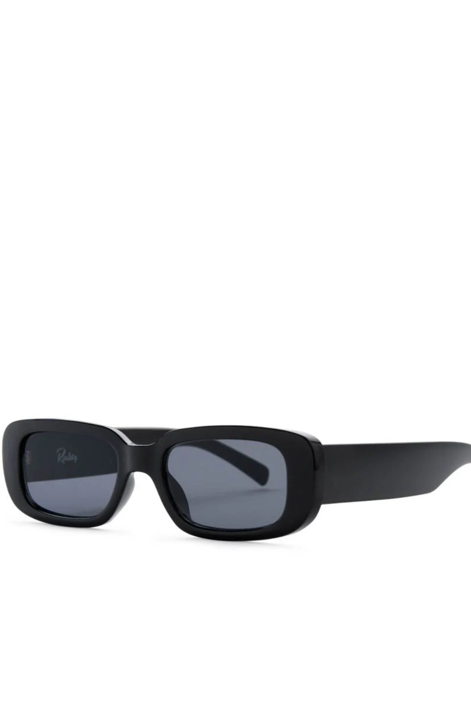 Xray Spex Narrow Black Sunglasses - Image 3